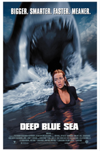О чем Фильм Глубокое синее море (Deep Blue Sea)